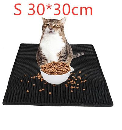 Waterproof Honeycomb Cat Litter Mat - ANIMOURPETS