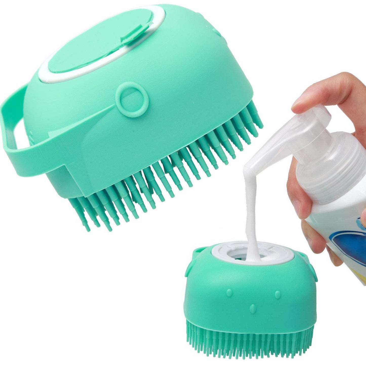 Soft Pet Bath & Massage Brush - ANIMOURPETS